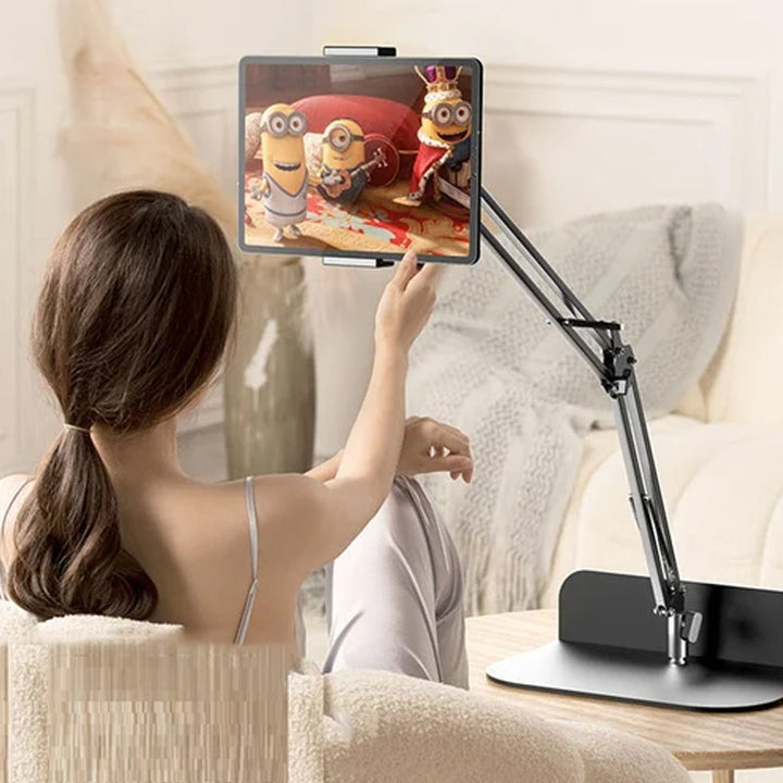 Skanto | Ausziehbarer, versteckter Nachttisch-Telefon-/Tablet-Halter