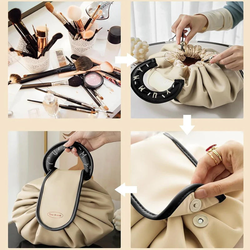 Skanto | Faule Kordelzug-Make-up-Modetasche