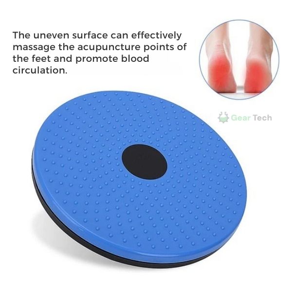 Skanto | Waist Whisper Twisting Disc Pro | Magnetisches Massage-Balance-Board für Rumpfmuskulatur & Taillentraining zu Hause