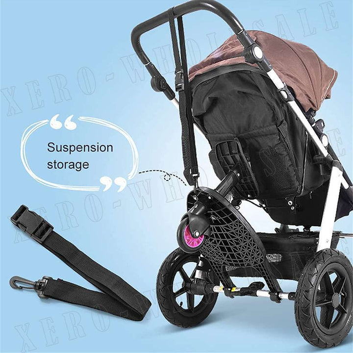Skanto | Buggy-Mitfahrbrett zum Sitzen und Stehen für Kleinkinder