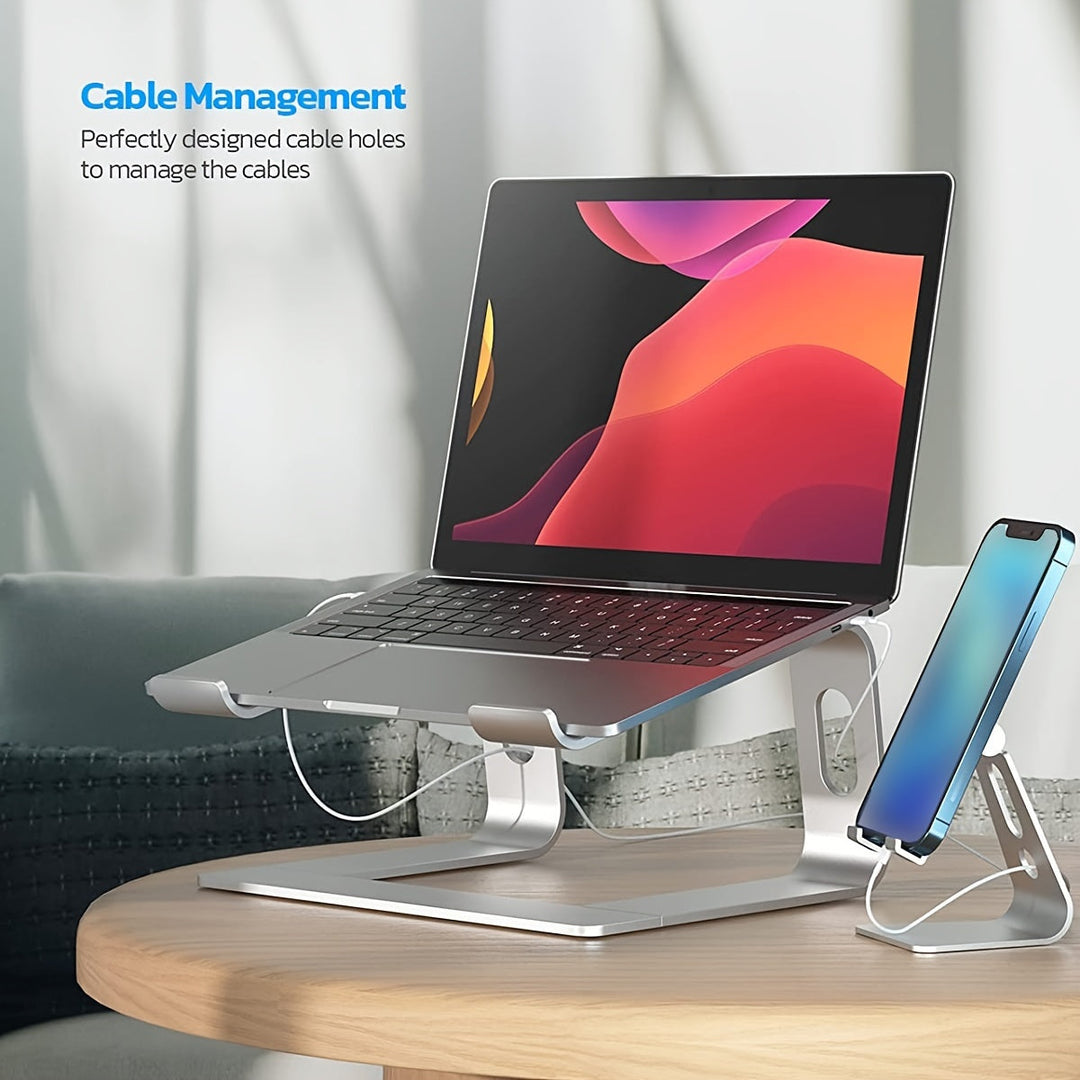 Skanto | Laptop-Ständer aus Aluminium – Ergonomisch und belüftet