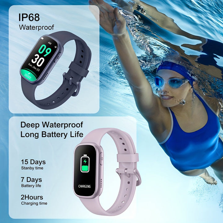 Skanto | Wasserdichte Silikon Fitness Tracker Smartwatch