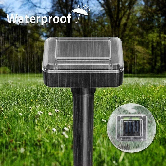 Skanto | Sonic Green Solar Tiervertreiber | Für Maulwürfe, Wühlmäuse & Schlangen | Wetterbeständig & Umweltfreundlich
