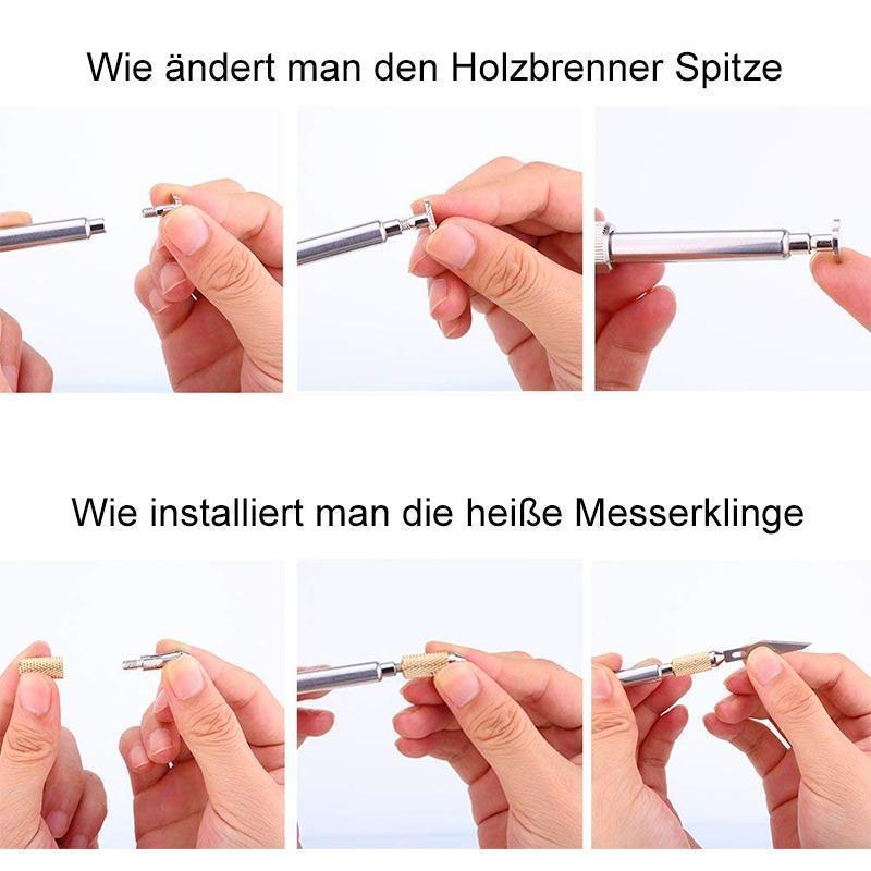 Skanto | Professionelles Brandmalerei-Set