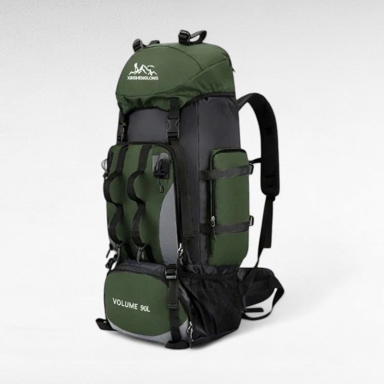 Skanto | 90L Wasserdichter Wanderrucksack – Ultraleichter Reiserucksack für Outdoor-Abenteuer & Camping