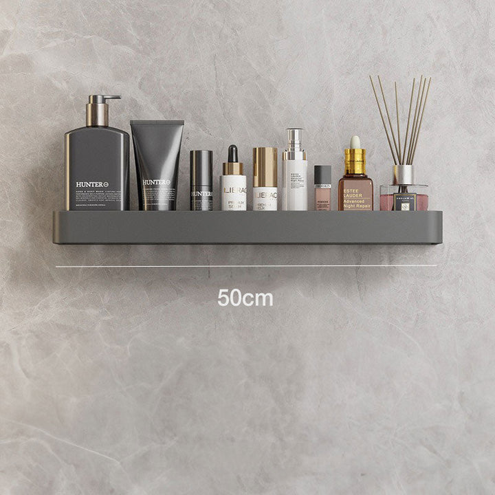 Skanto | Moderne, elegante graue Badregale