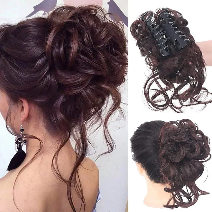 Skanto | CurlyBun: Instant Locken Dutt Haarteil