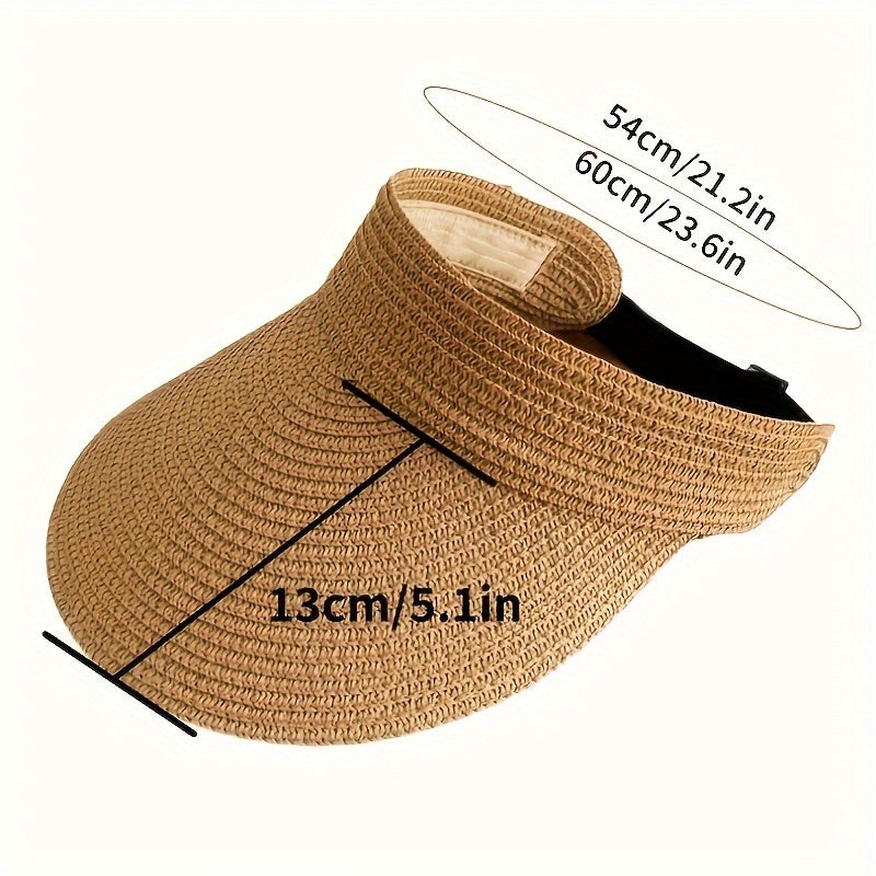 Skanto | Sun-Crown Faltbarer Sonnenhut mit breiter Krempe – Bequem und UV-Schützend