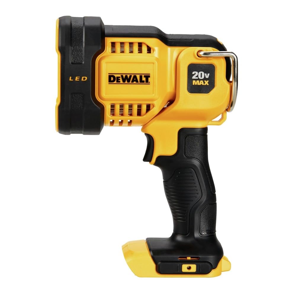 Skanto | Dewalt 20V Max Baustellen-LED-Strahler, Hellrot, Leistungsstarke & langlebige Beleuchtungslösung