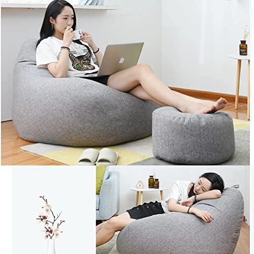 Norvo | Sitzsackbezug | Ergonomisch und stilvoll | 80x90 cm, 100x120 cm