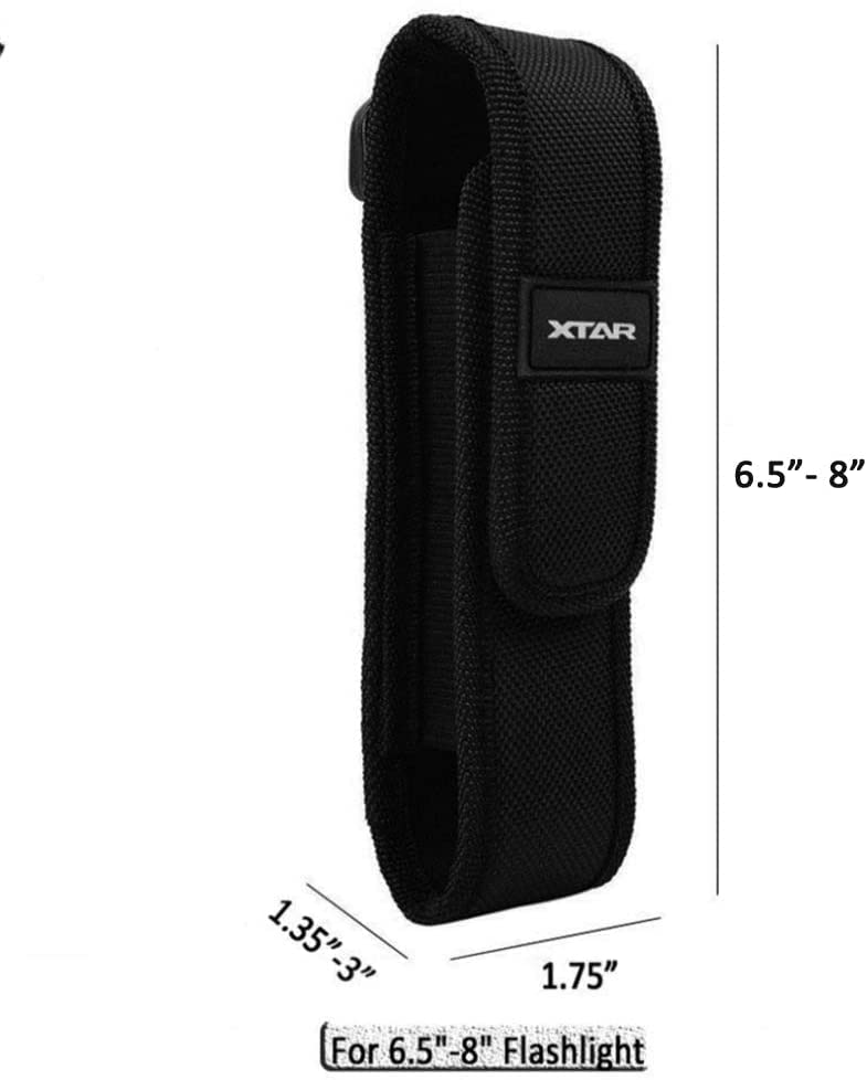 Skanto Skanto | Xtar 2er-Pack Taschenlampenholster für 6.5"-8" Taschenlampen kompatibel mit Fenix & Sure