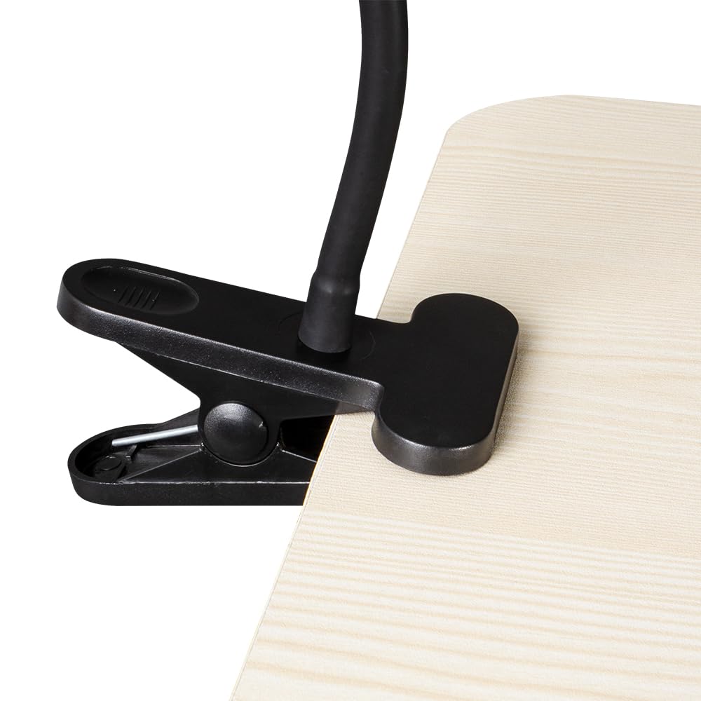 Skanto | Ottlite Clip-On LED-Lampe - Einstellbares Clearsun Licht für Schreibtisch, Klavier und Tisch, Schwarz