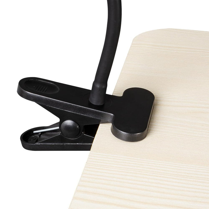 Skanto | Ottlite Clip-On LED-Lampe - Einstellbares Clearsun Licht für Schreibtisch, Klavier und Tisch, Schwarz