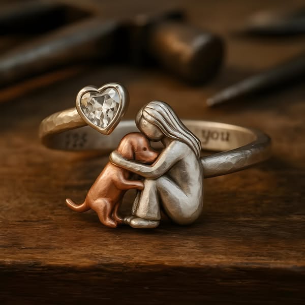 Skanto | PawHeart Halskette – Schmuck für Hundeliebhaber mit Pfotenabdruck
