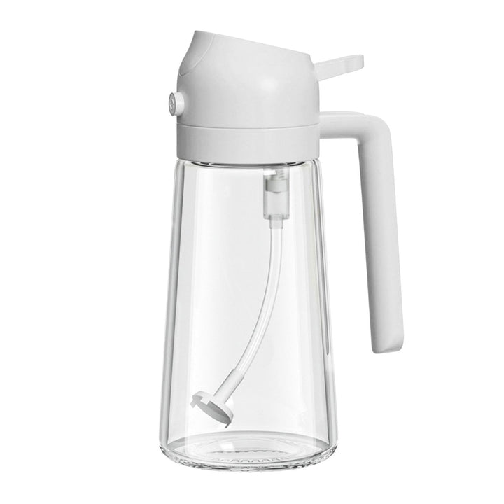 Skanto | 2-in-1 Ölspenderflasche | Ölpumpen & Spender | Gesundes Kochen