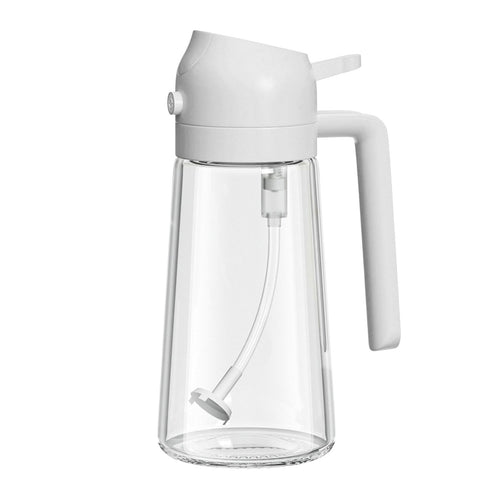 Skanto | 2-in-1 Ölspenderflasche | Ölpumpen & Spender | Gesundes Kochen
