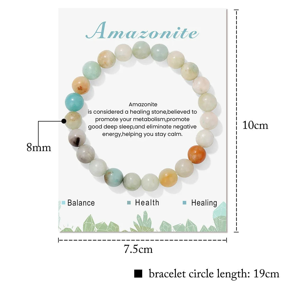 Skanto | Natürliches Kristall-Heilenergie-Armband - Aria