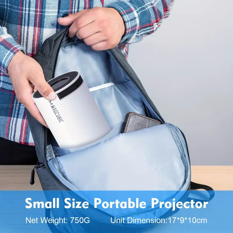 Skanto | Magcubic HY300 4K Mini-Projektor – Android 11, Dual WiFi 6, 260 ANSI, Bluetooth 5.0