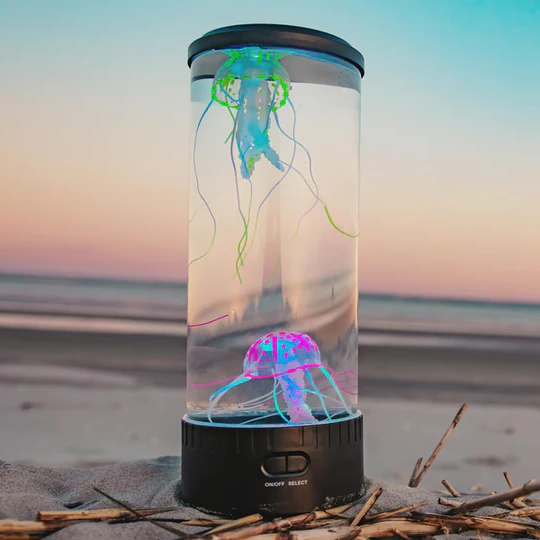 Skanto | LED Quallen Lavalampe & Aquarium für Kinder & Erwachsene – Geburtstagsgeschenke für Kinder, Perfektes Geschenk für Aquarienliebhaber