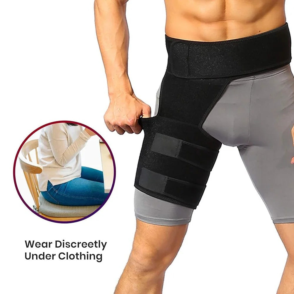 Skanto | HipFlex Pro – Verstellbare orthopädische Hüftstütze zur Schmerzlinderung und Unterstützung