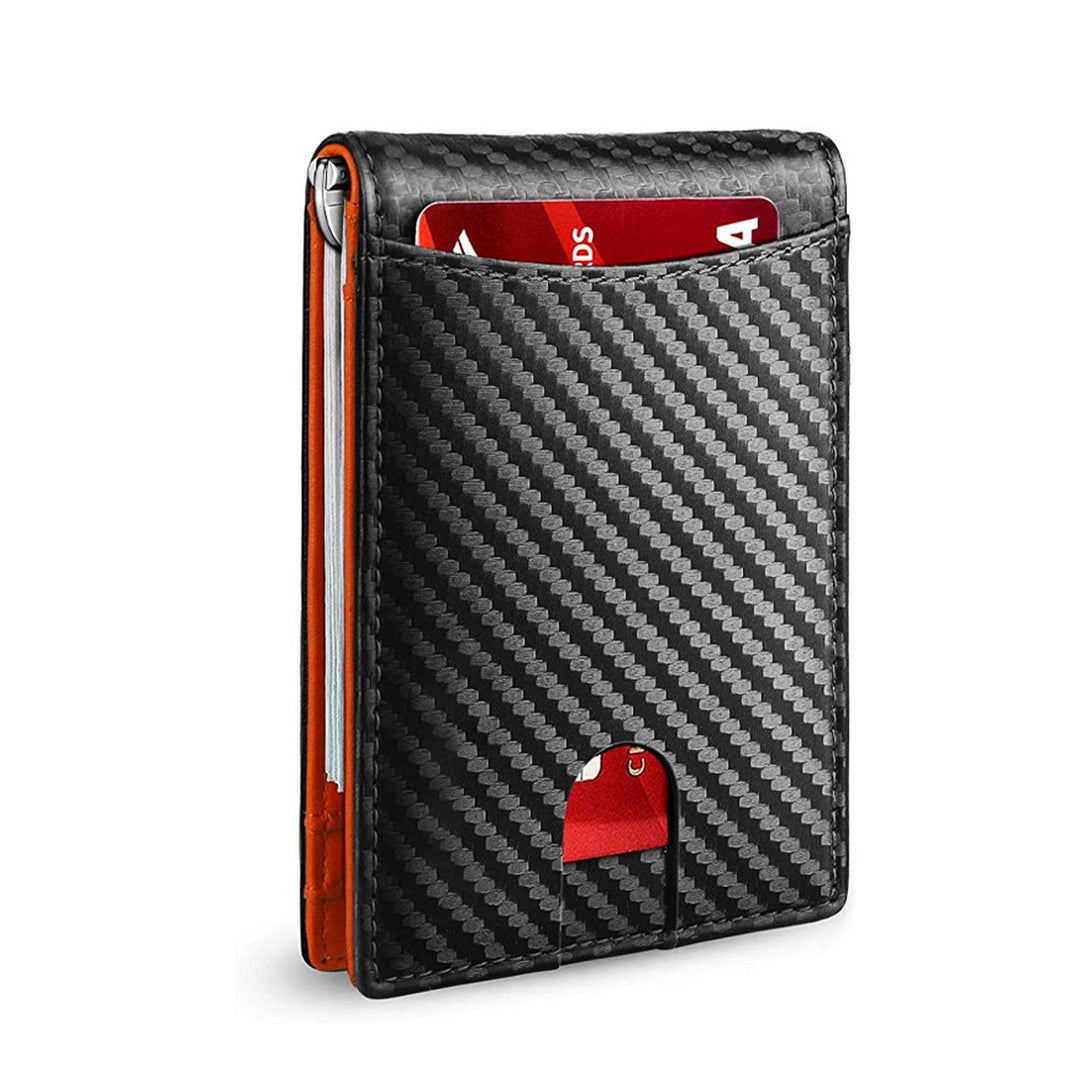Skanto | Herren Slim Wallet mit RFID-Schutz
