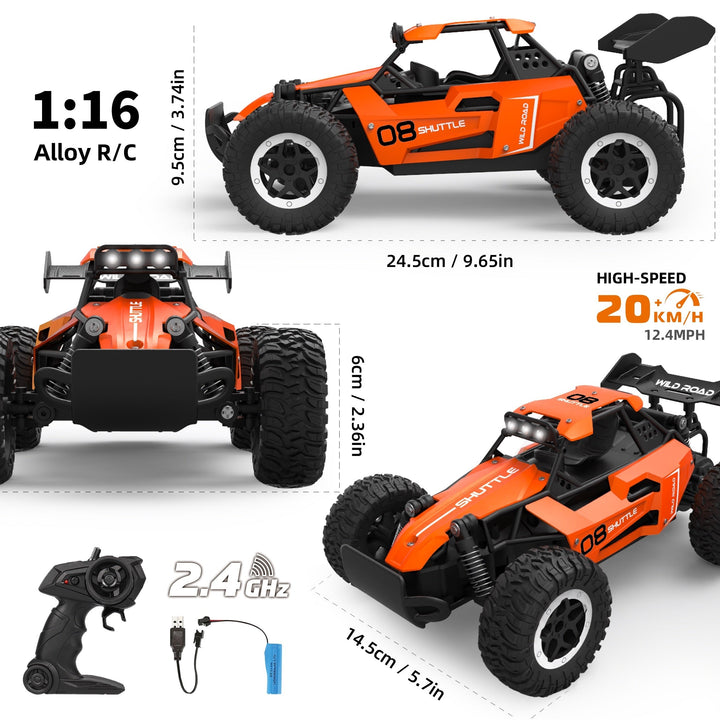Skanto | Ferngesteuertes Offroad-Legierungs-Rennauto