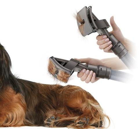 Skanto | DogCatFri VacuumBrush – Tierpflege-Staubsaugerbürstenaufsatz zur einfachen Haarentfernung