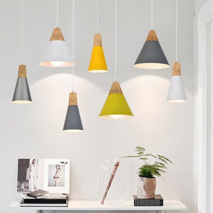 Skanto | Minimalistische Holz-Pendelleuchte | NordicLight