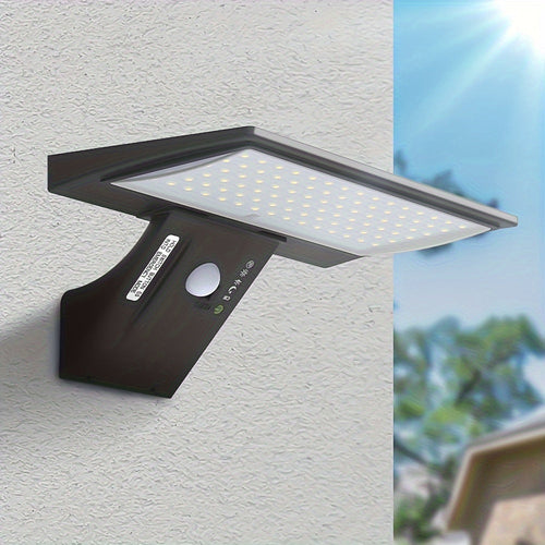 Skanto | SmartSolar - Solar-LED-Außenstrahler mit Bewegungssensor - Ein Leben lang kostenloses Licht