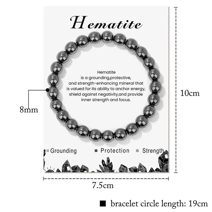 Skanto | Natürliches Kristall-Heilenergie-Armband - Aria