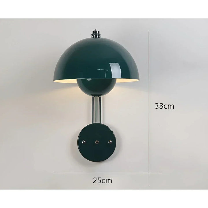 Skanto | BudLume - Pilzlampe Gemütliche skandinavische Wandlampe