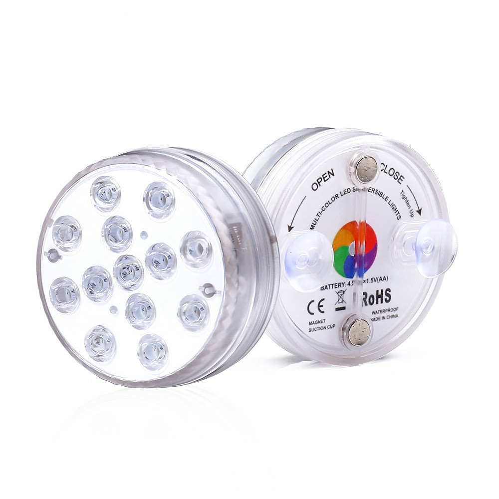 Skanto | Unterwasser-LED-Leuchte mit Fernbedienung – RGB-Mehrfarben-Poolbeleuchtung für Bäder und Teiche