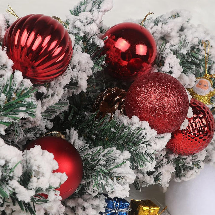 Skanto | 34tlg. Weihnachtsbaumkugeln Ornamente