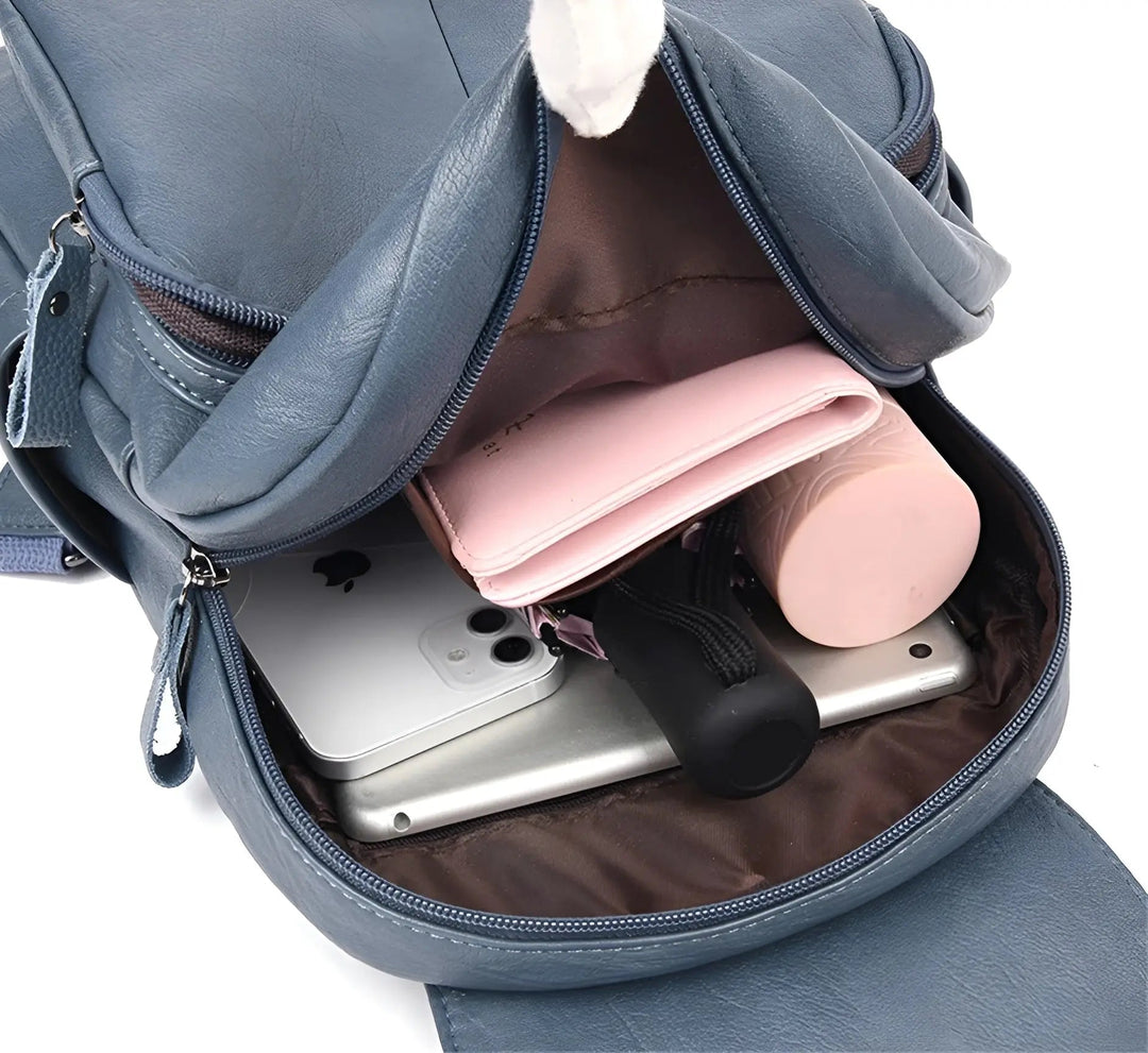 Skanto | Vintage Leder Damenrucksack - Isabella