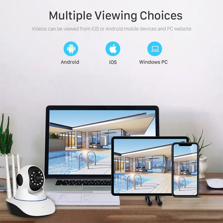 Skanto | HD Smart WiFi Funk-Überwachungskamera