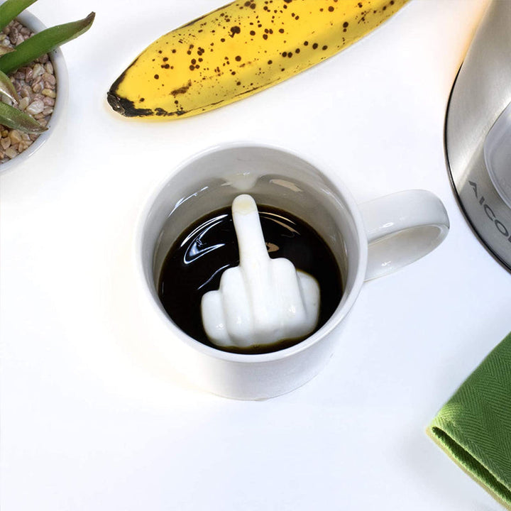 Skanto | Keramik-Mittelfinger-Tasse