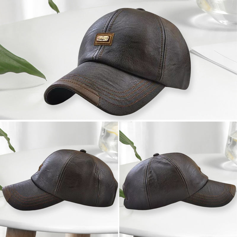 Skanto | Neue trendige Lederkappe