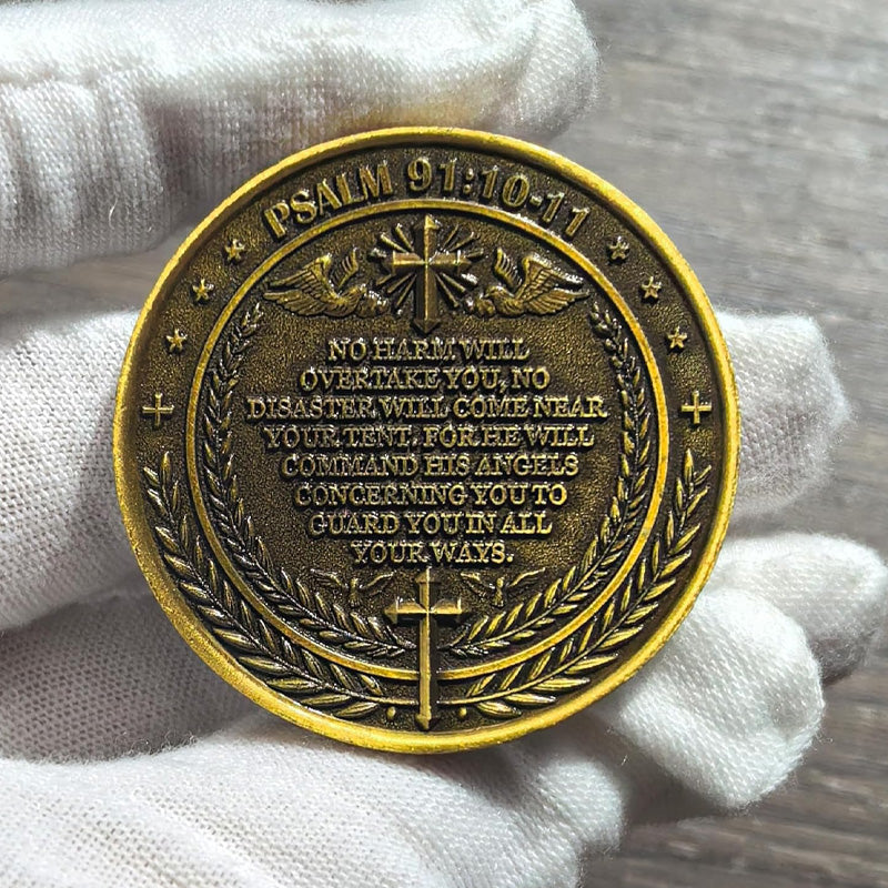 Skanto | Erzengel Michael wacht über uns Challenge Coin