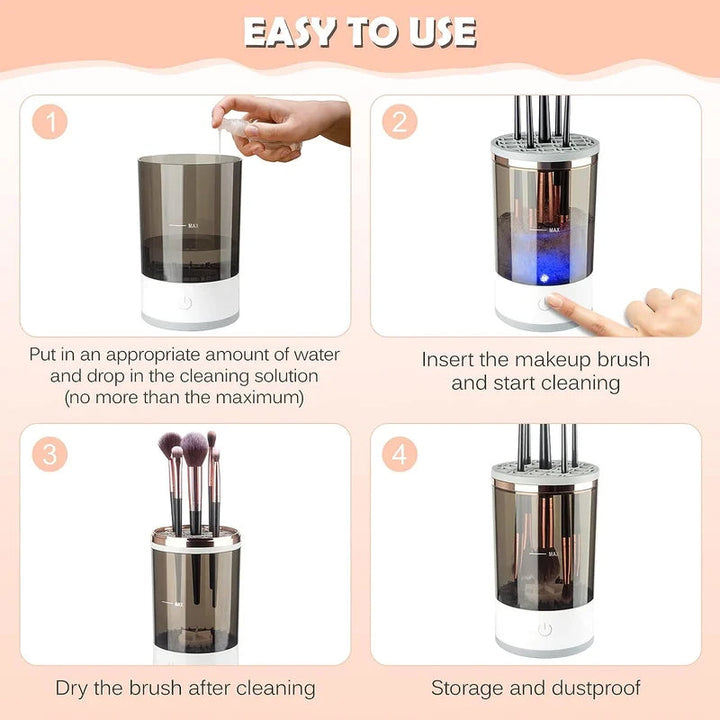 Skanto Skanto | Ultimativer elektrischer Make-up-Pinselreiniger