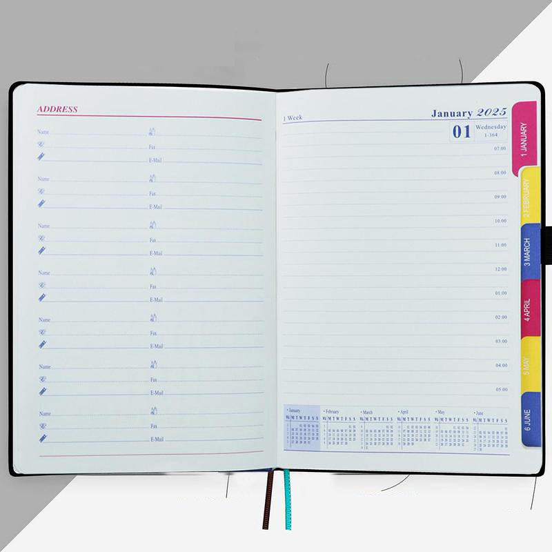Skanto | 2025 Ein Tag Eine Seite Tagesplaner – Ihr ultimativer Geschenk-Kalender