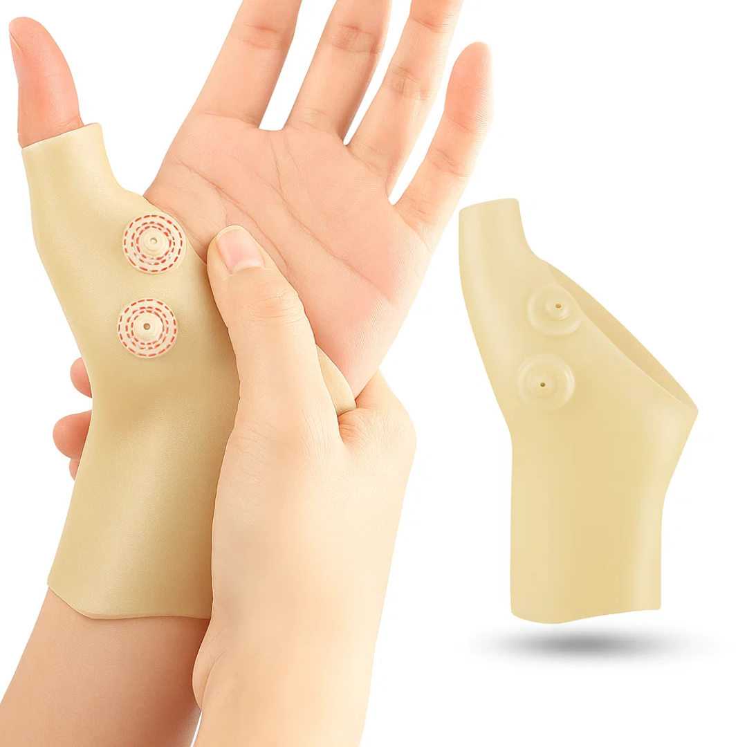 Schmerzlinderung + Kompression – Rutschfestes Silikon – Arthritis- & Gelenkunterstützung für den Alltagskomfort Skanto