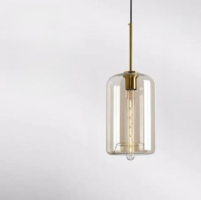 Skanto | NordicGlas - Moderne skandinavische Glas-Pendelleuchte für Esszimmer und Wohnzimmer