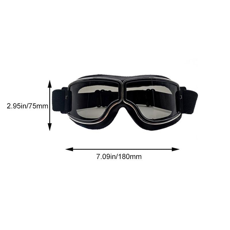Skanto | Vintage Winddichte Motorradbrille