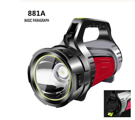 Skanto | LED-Doppelseiten-Taschenlampe – Wasserdichte Arbeitsleuchte für Outdoor und Notfälle