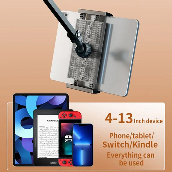 Skanto | Ausziehbarer, versteckter Nachttisch-Telefon-/Tablet-Halter