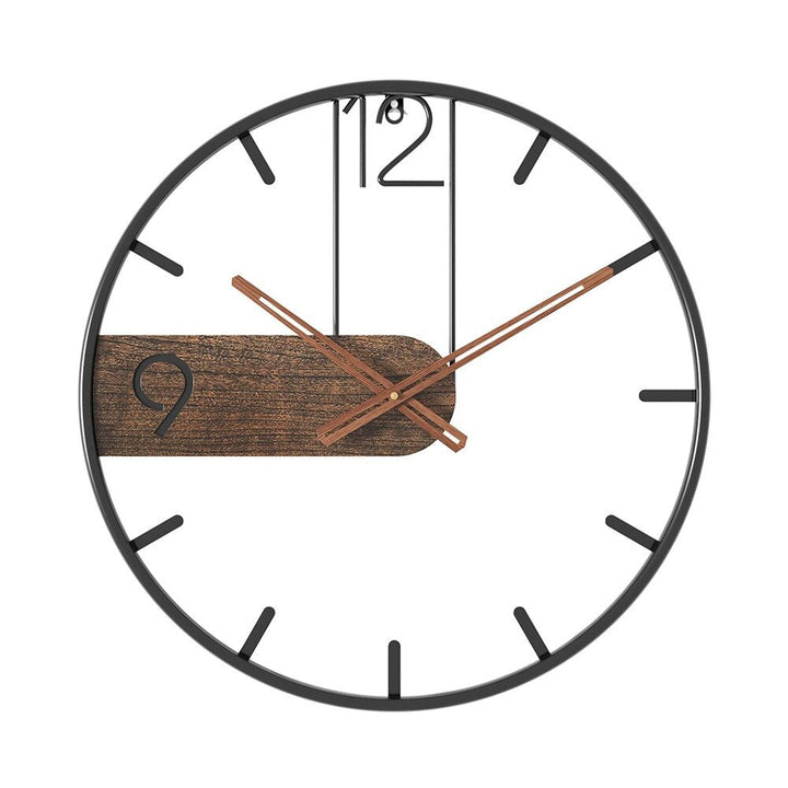 Skanto Wanduhr aus Walnussholz