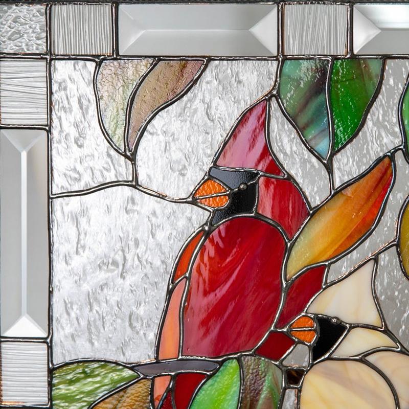 Skanto | Rechteckige Vogel-Fensterdekoration