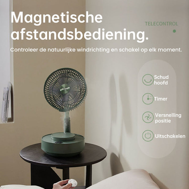 Skanto | Faltbarer und wiederaufladbarer Tischventilator