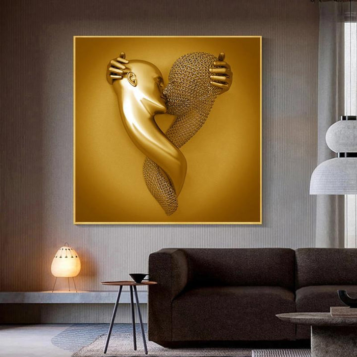 Skanto | 💞Liebesherz Kunst Wandbild💞