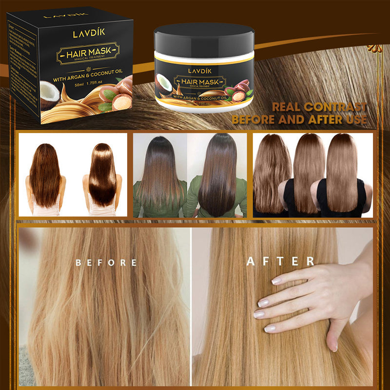 Skanto | ShinyHair Sofort-Keratin-Haarreparaturmaske